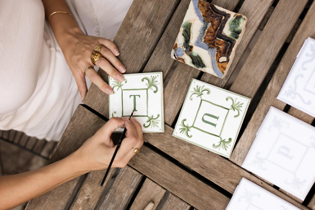 Azulejos Sandra Freckled para Clinique