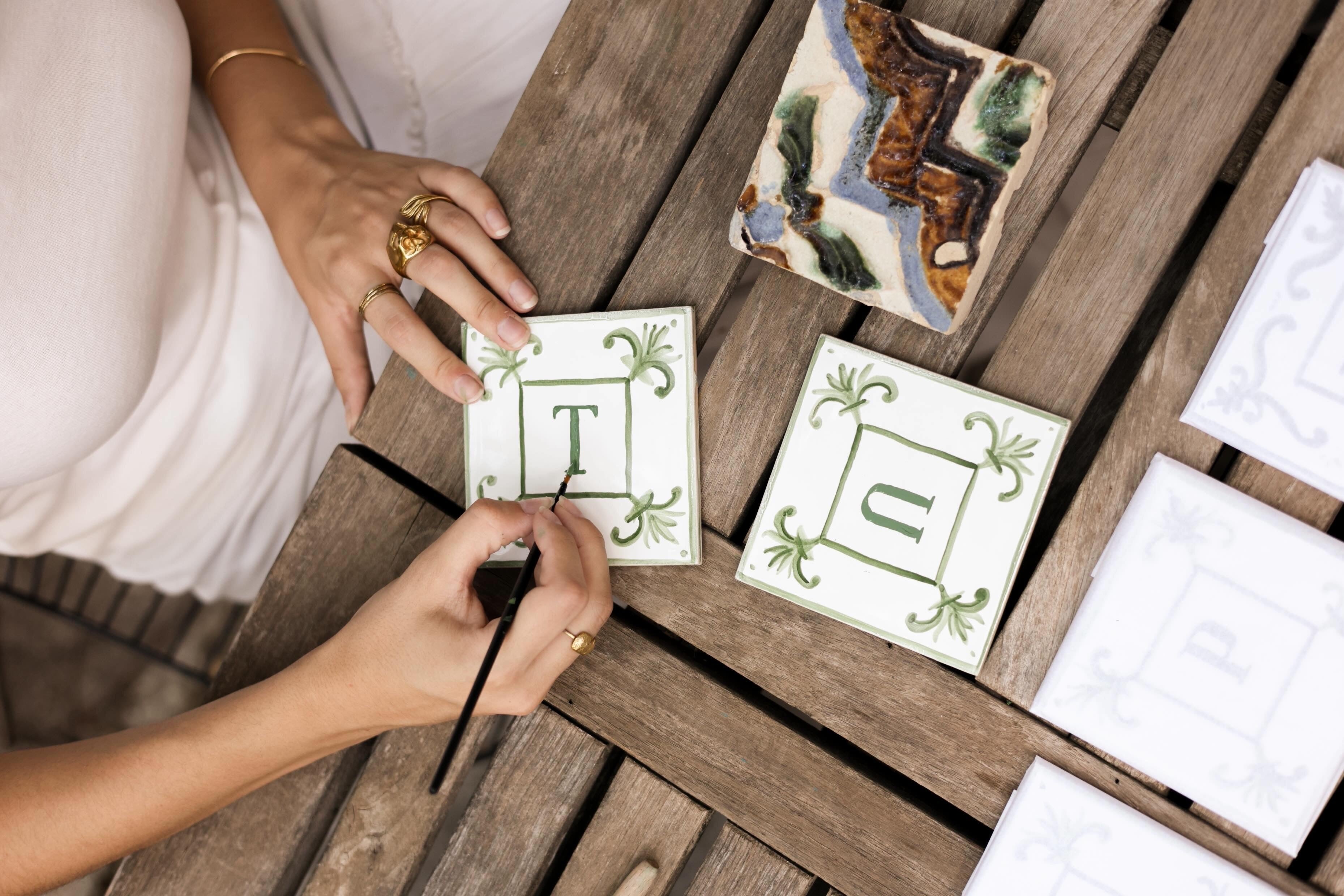 Azulejos Sandra Freckled para Clinique