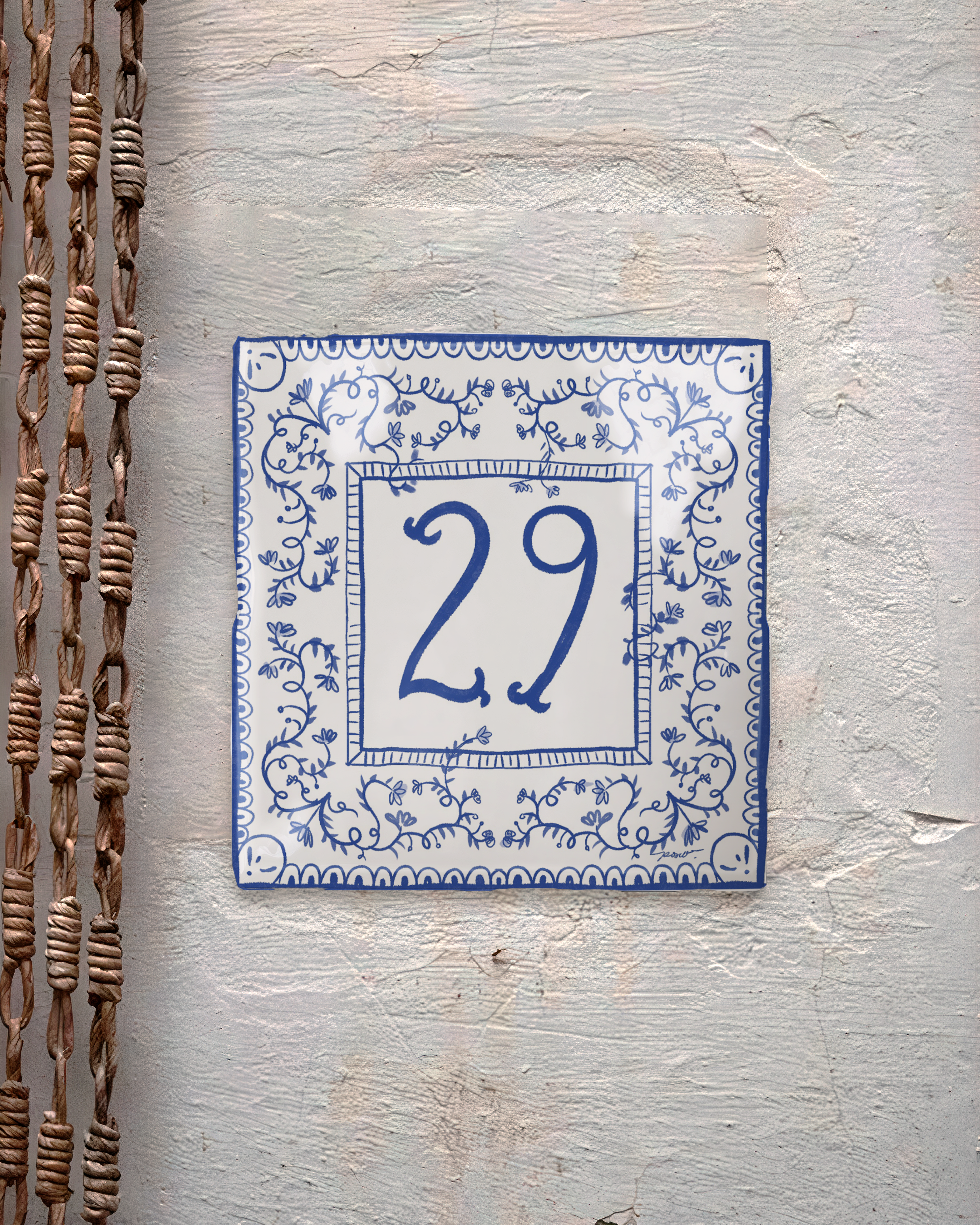 Placas de número