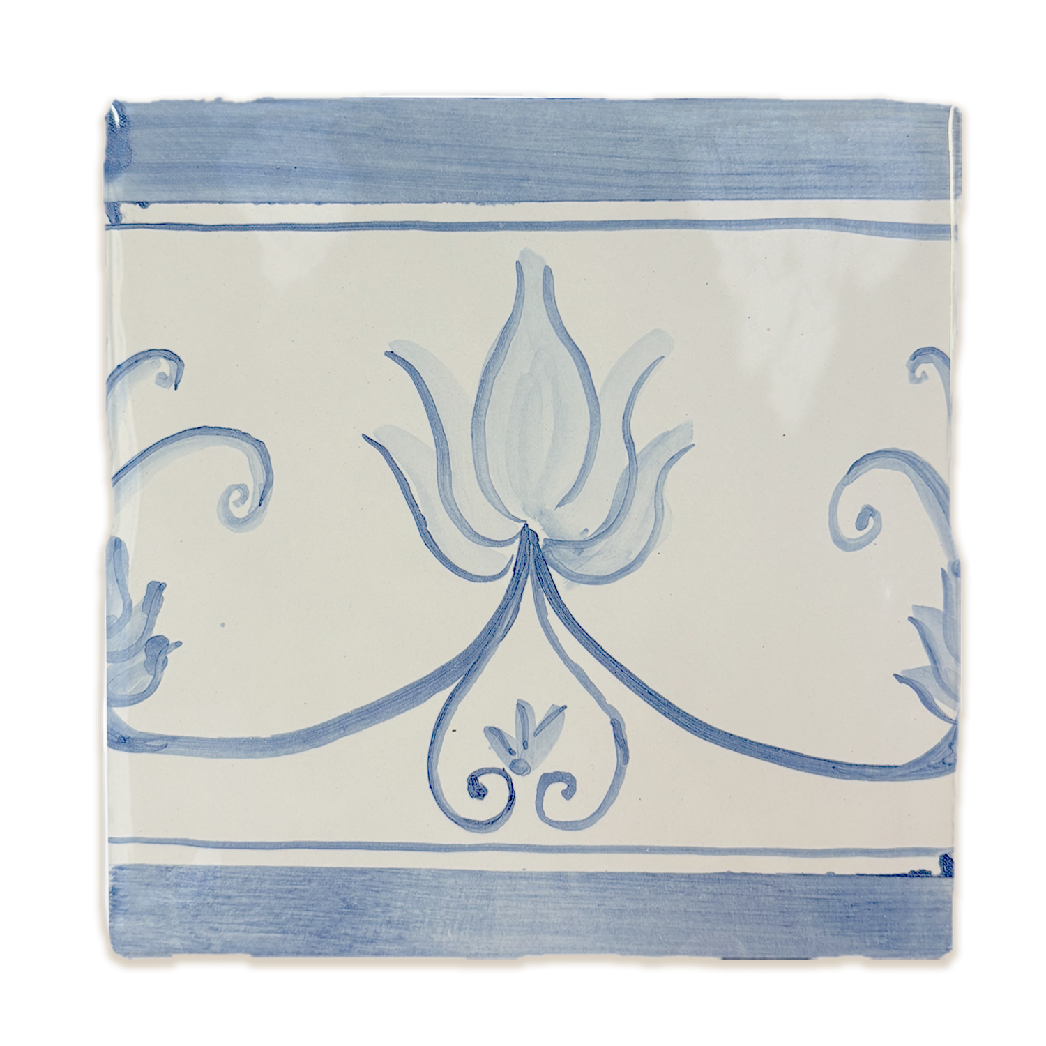 Azulejo Cenefa Guirnalda