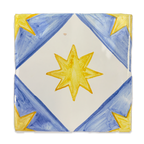 Azulejo Geométrico Diamante estrellado