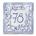 Azulejo Gloria - Placa con número