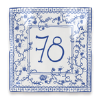 Azulejo Gloria - Placa con número