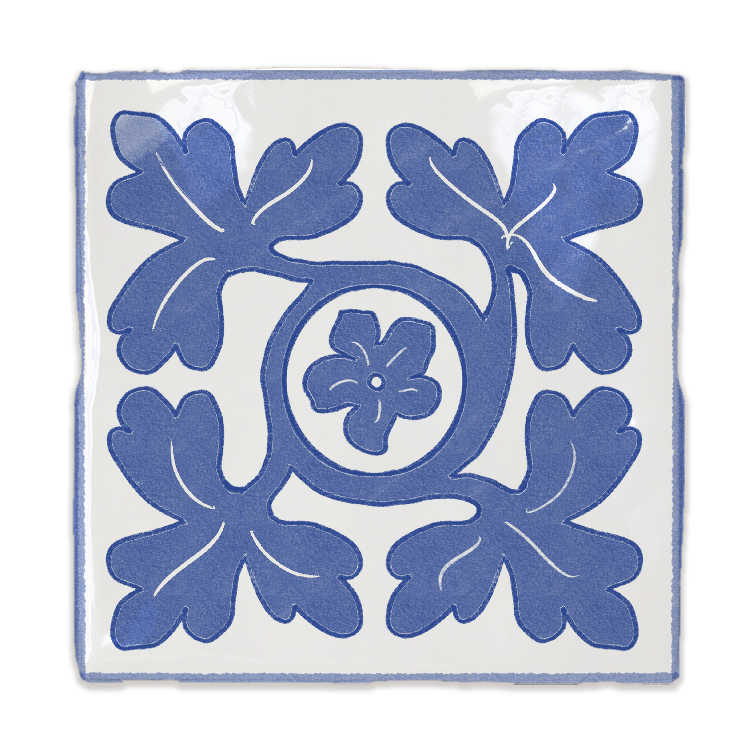 Azulejo Orgánico Trébol