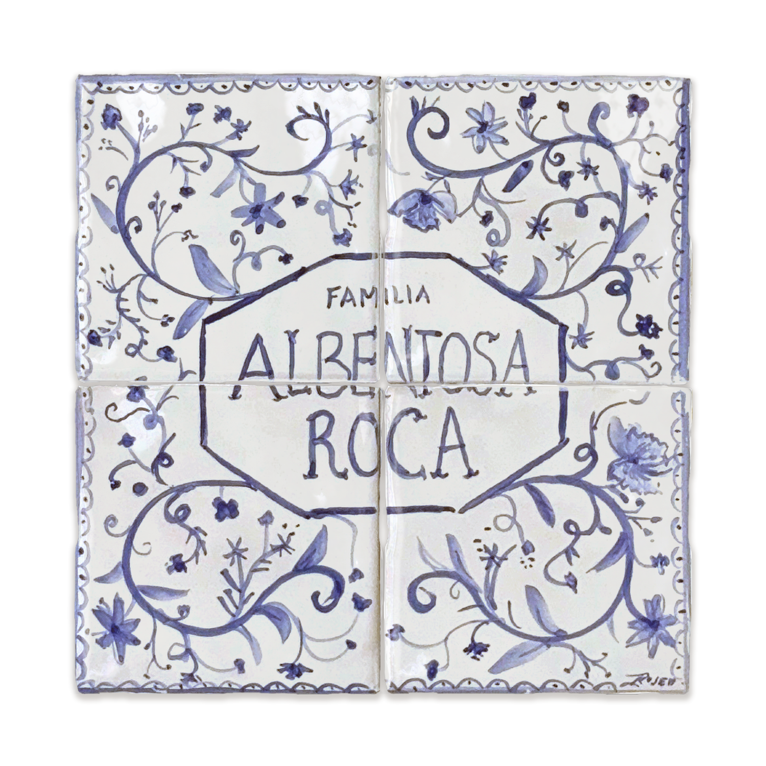 Azulejo Chia - Apellido familiar