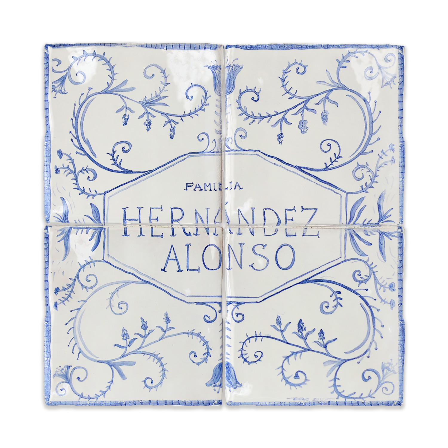 Azulejo Lupe - Apellido familiar