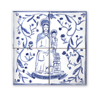 Azulejo Virgen del Amor Hermoso