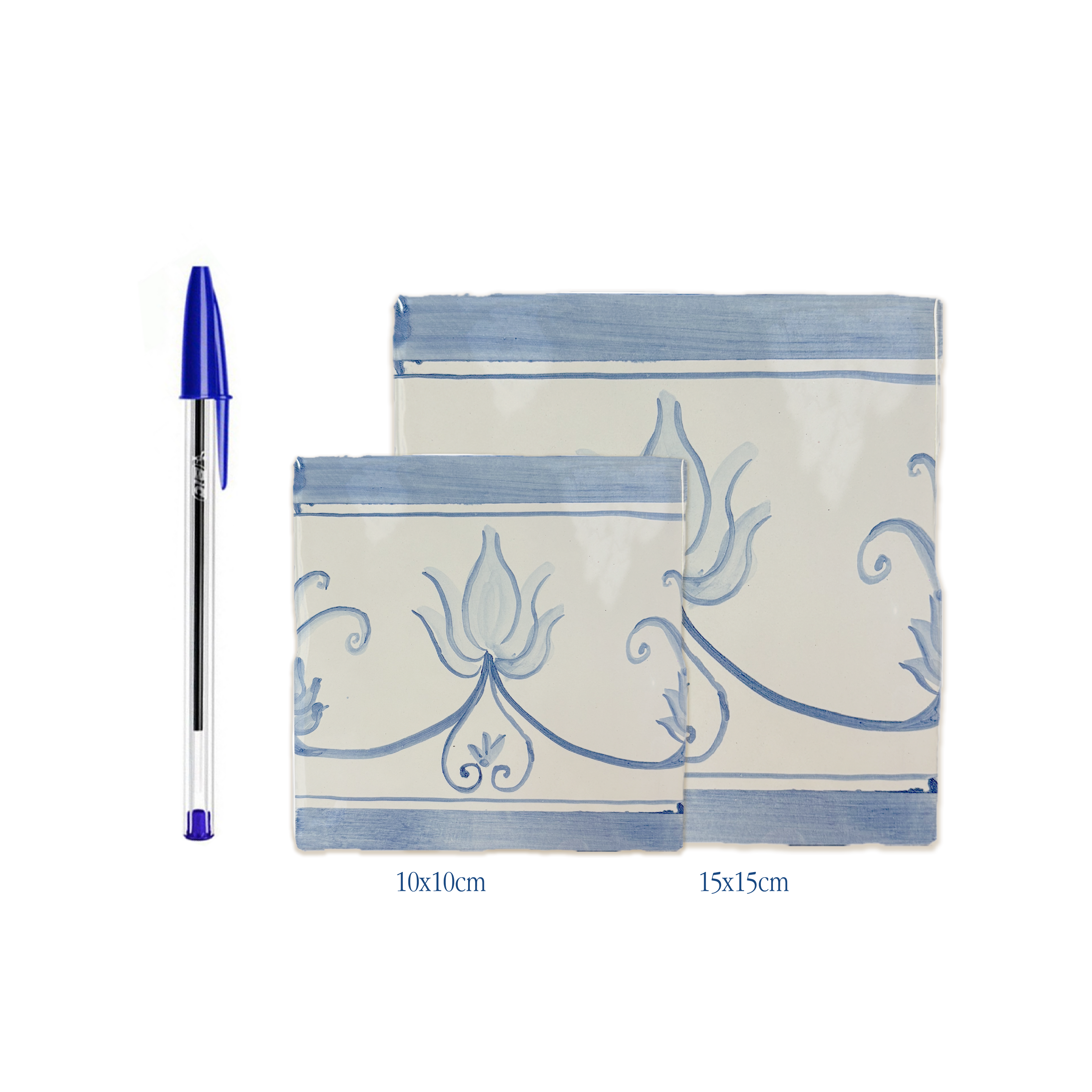 Azulejo Cenefa Guirnalda