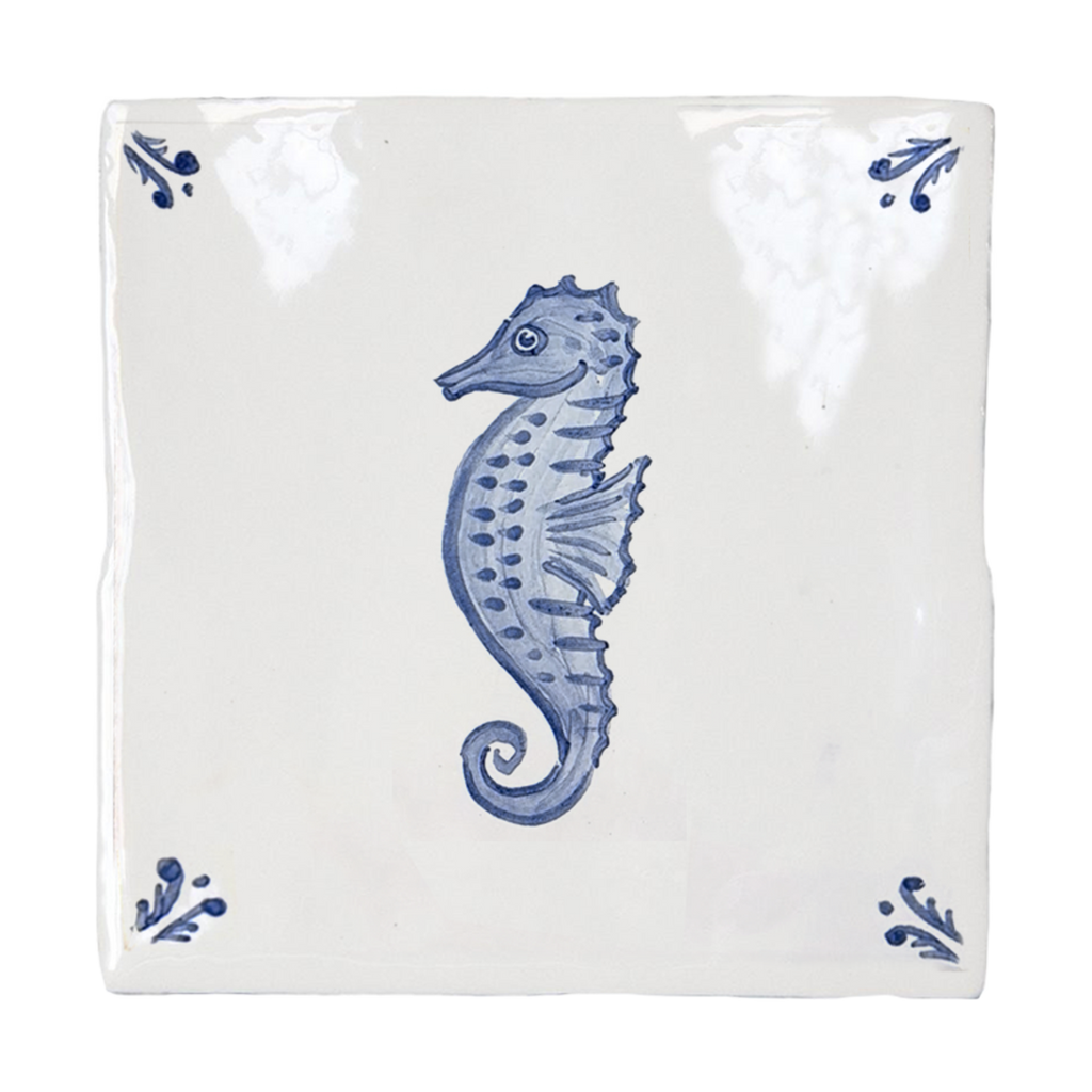 Azulejo Delft Esquina Espiga - con objetos personalizados