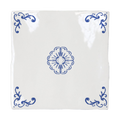 Azulejo Delft Esquina Revuelta - con objetos personalizados