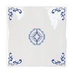 Azulejo Delft Esquina Revuelta - con objetos personalizados