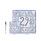 Azulejo Clara - Placa con número