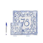 Azulejo Gloria - Placa con número