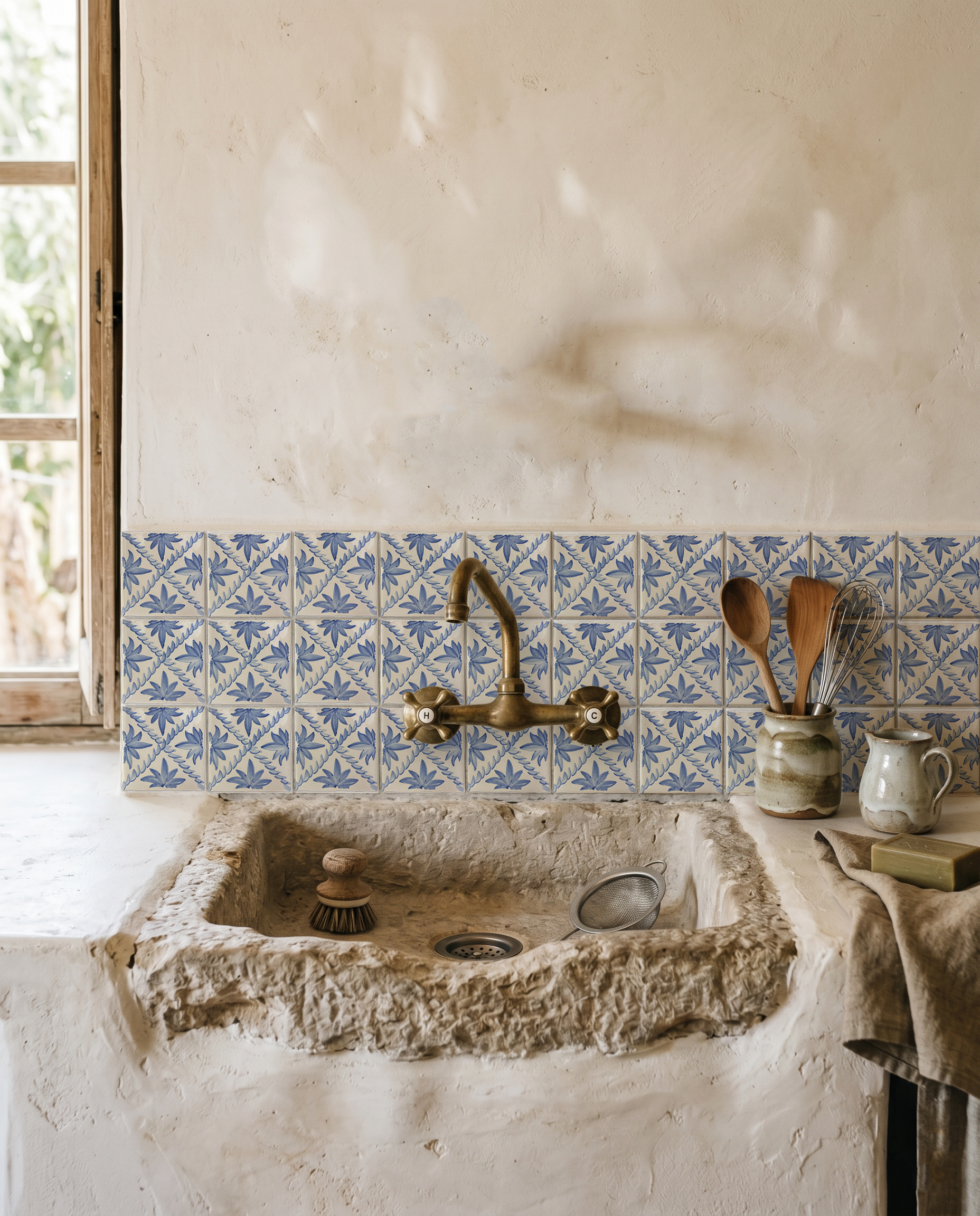 Azulejo Orgánico Palma