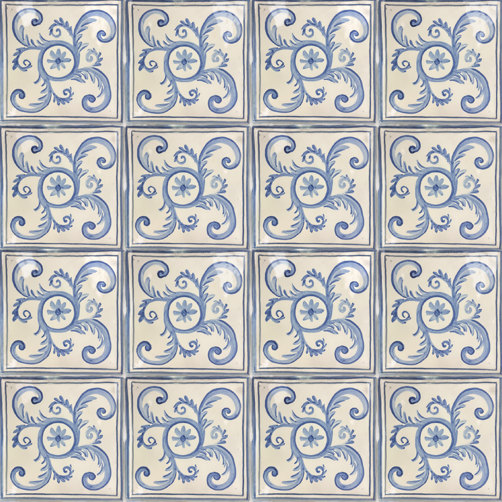 Azulejo Orgánico Helecho