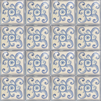 Azulejo Orgánico Helecho