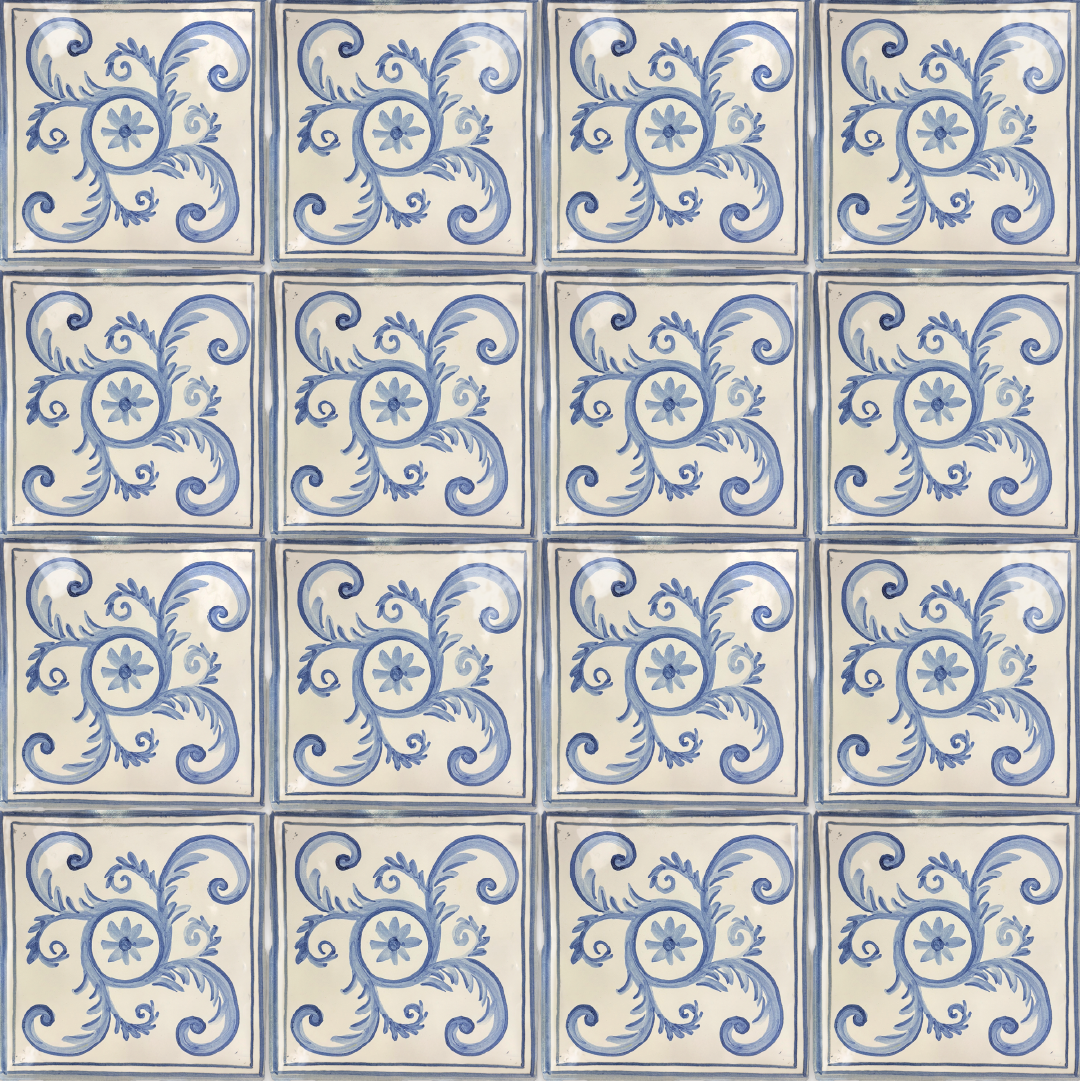 Azulejo Orgánico Helecho