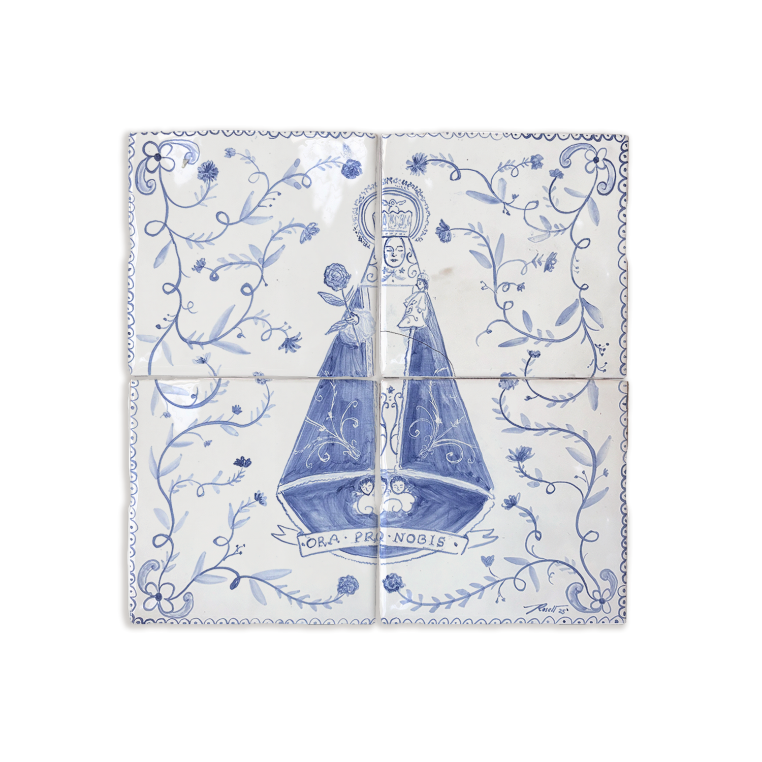 Azulejo Virgen de Covadonga