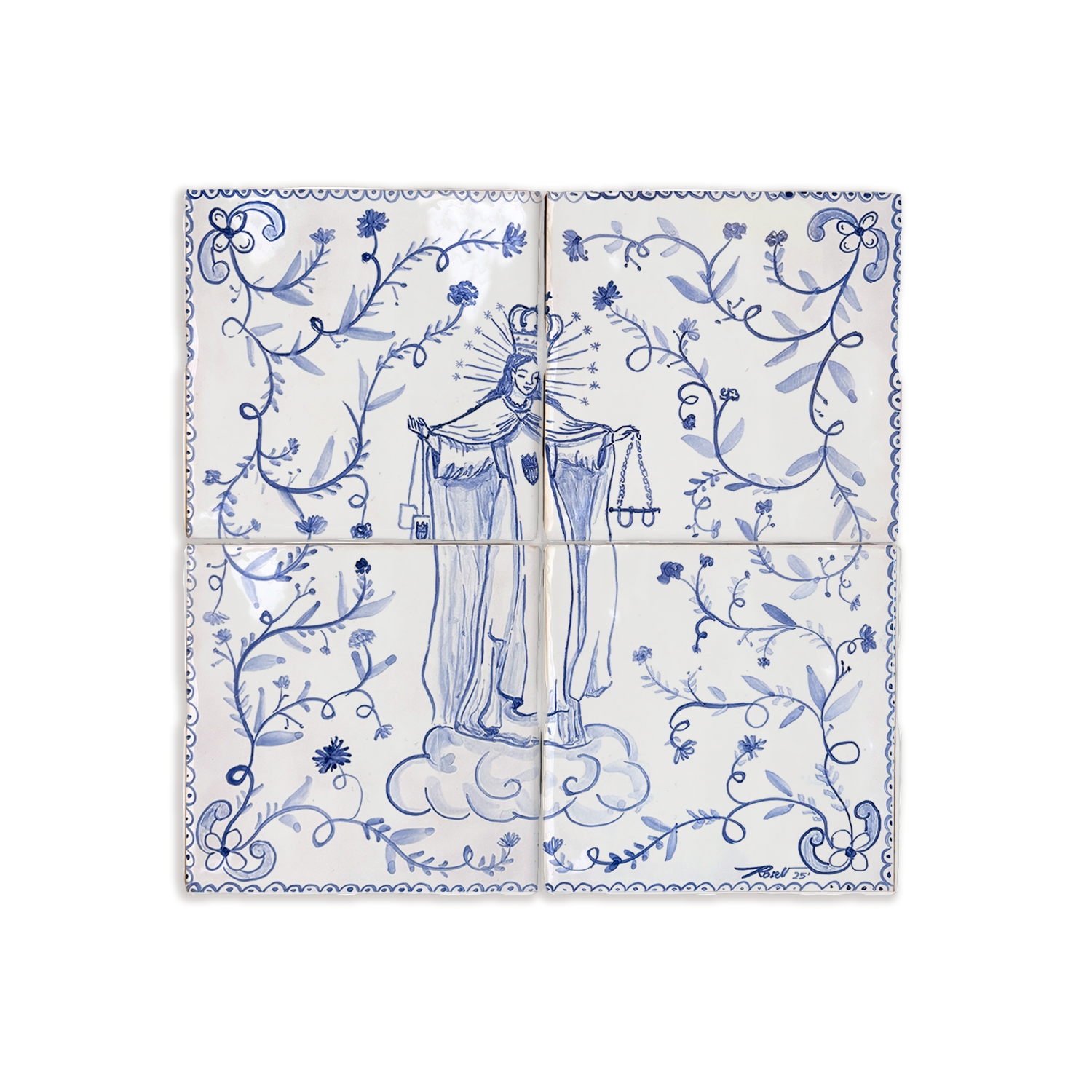 Azulejo Virgen de las Mercedes